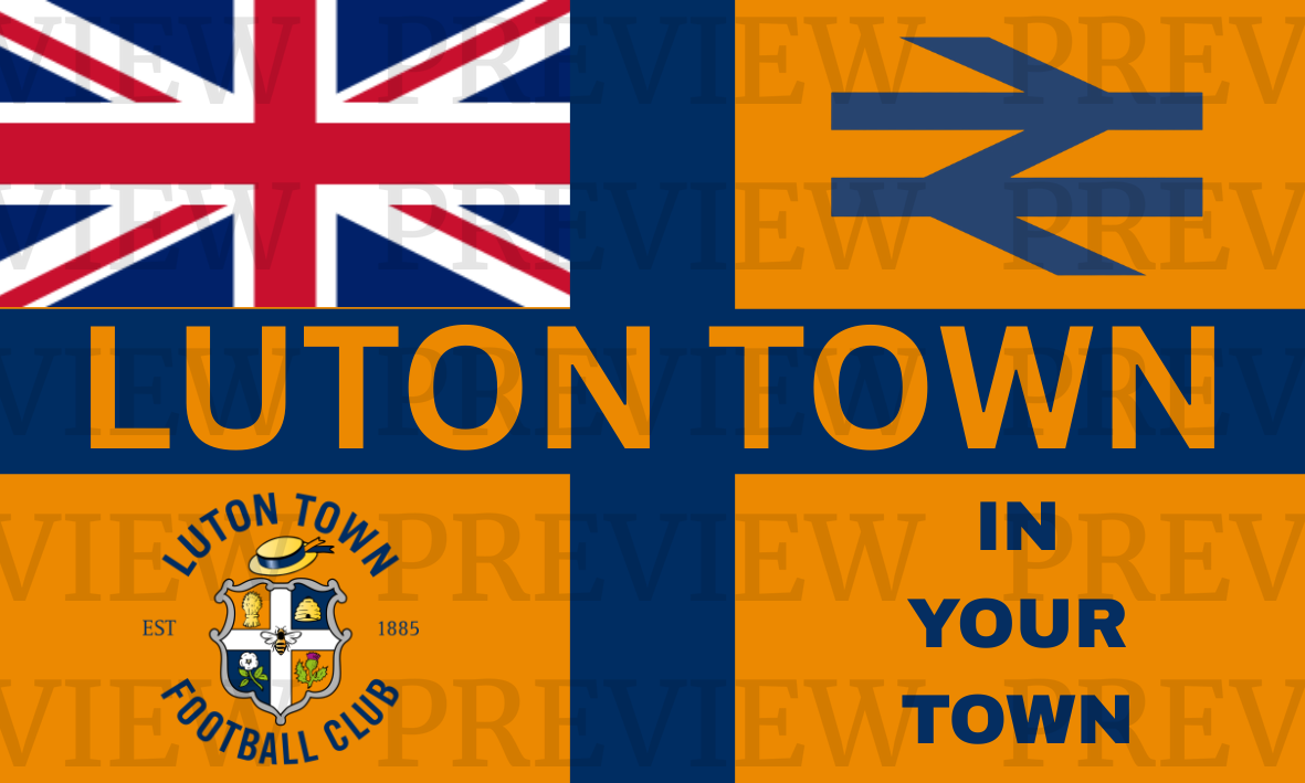 Luton Town St George's Orange & Navy