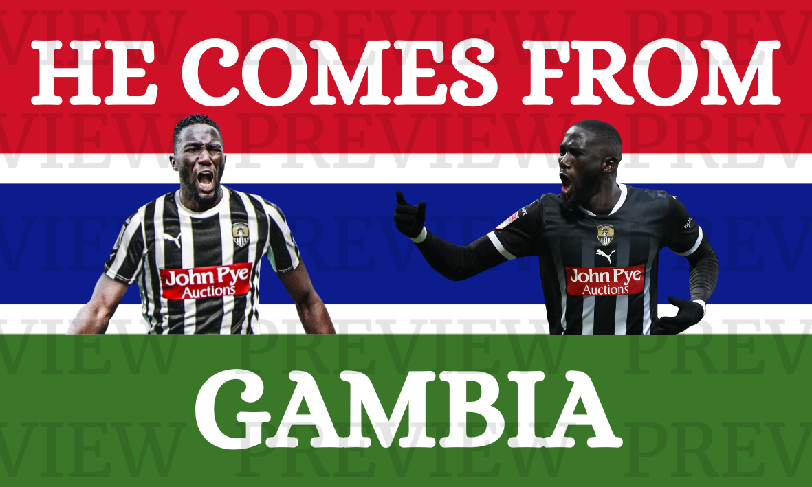 Notts He Comes From Gambia
