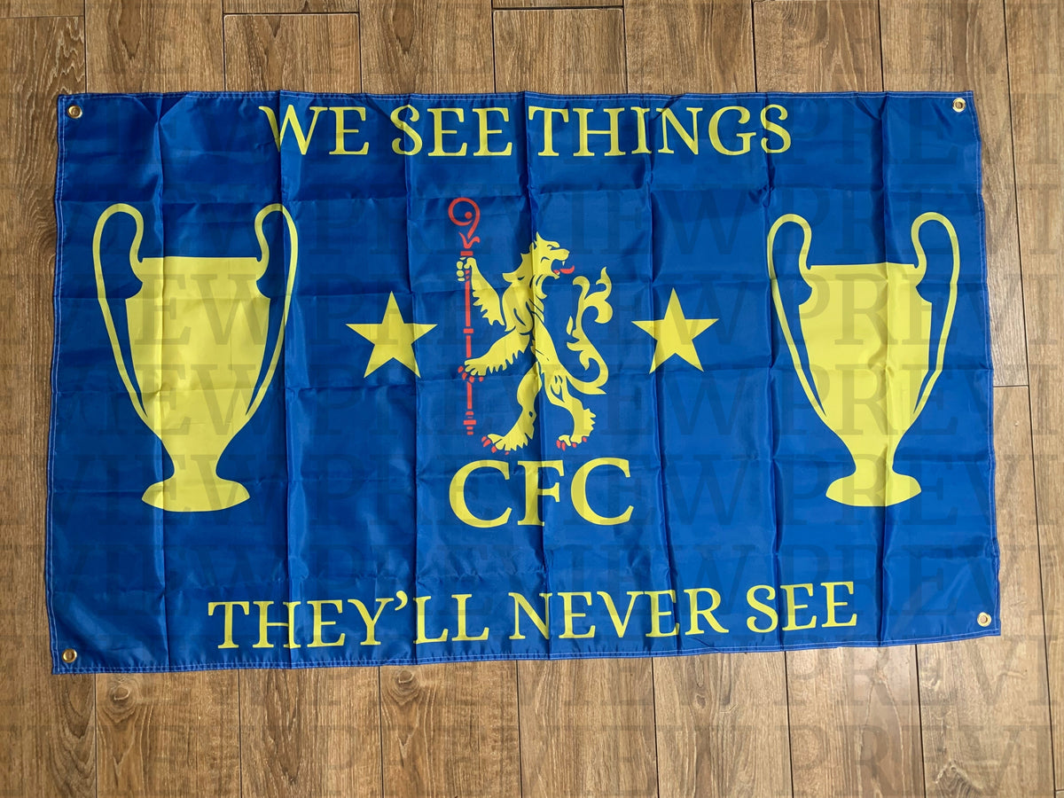Chelsea We See Things They’ll Never See 5x3ft