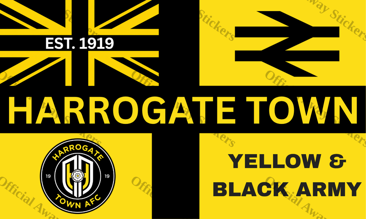 Harrogate St George's Yellow & Black