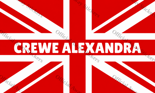 Crewe Union Jack Red