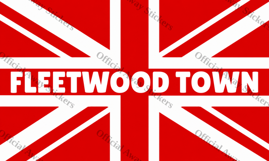 Fleetwood Town Union Jack Red
