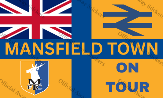 Mansfield Town St George's Yellow & Blue