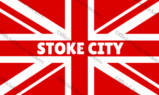 Stoke City Union Jack Red