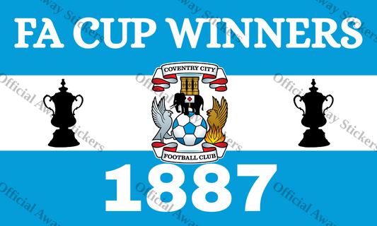 Coventry FA Cup Winners 3 Sections