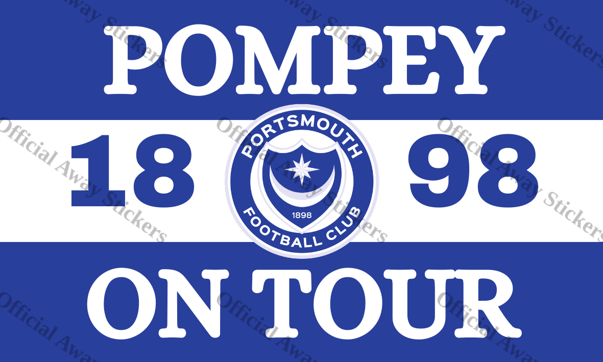Portsmouth Pompey On Tour 3 Sections