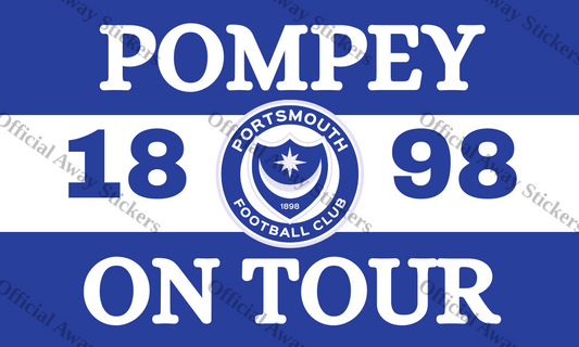 Portsmouth Pompey On Tour 3 Sections
