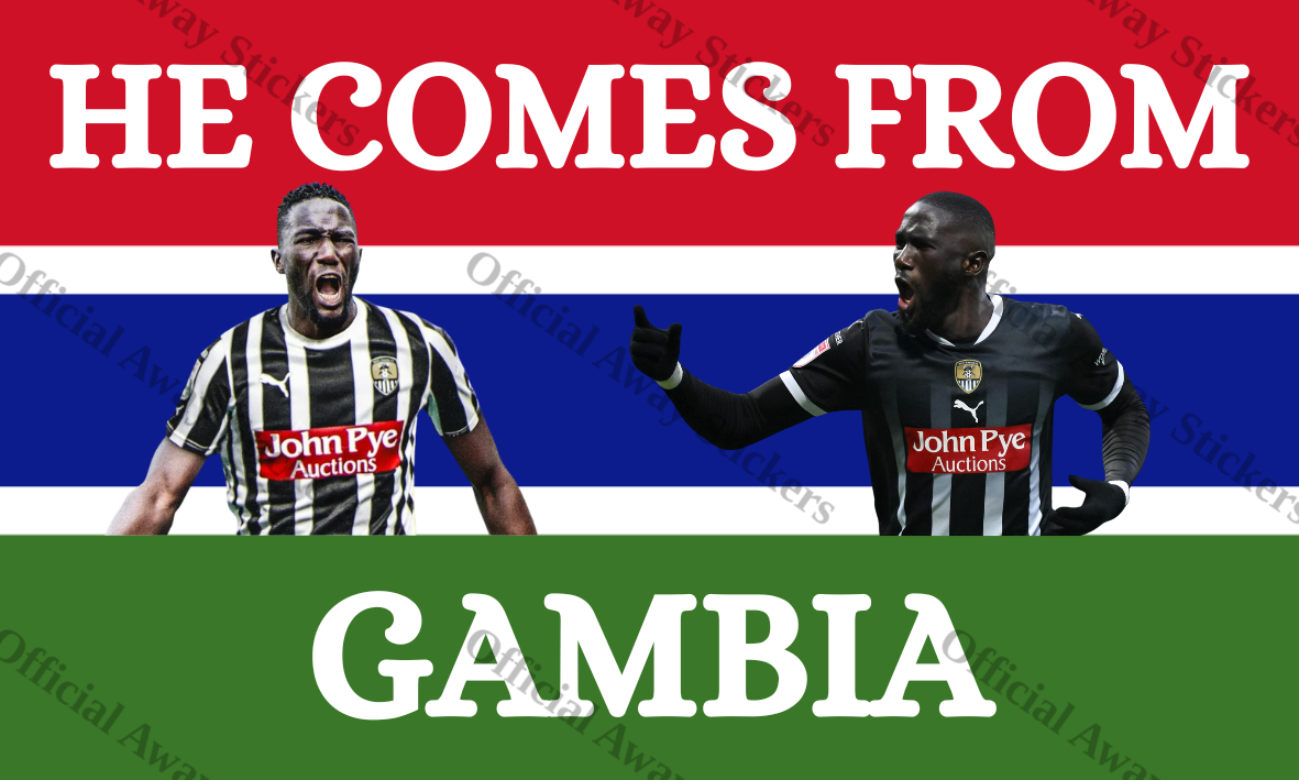 Notts He Comes From Gambia