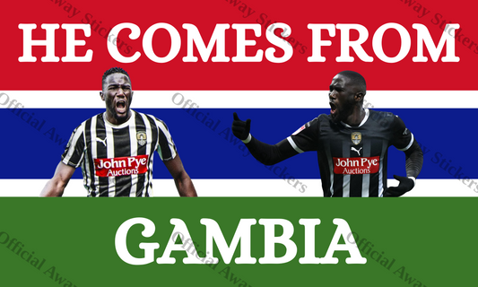 Notts He Comes From Gambia