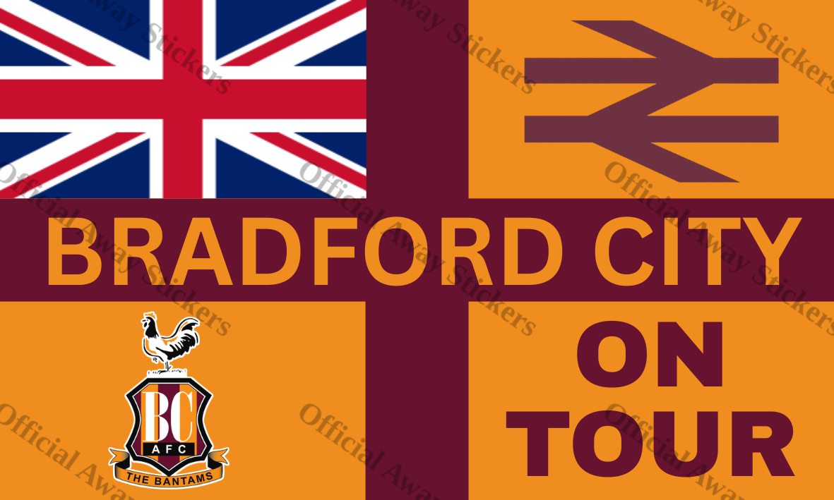 Bradford City St George's Claret & Amber