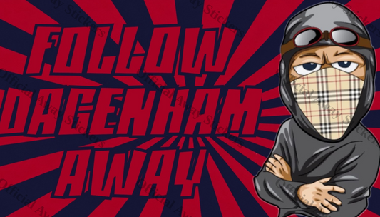 Follow Dagenham Away Cartoon