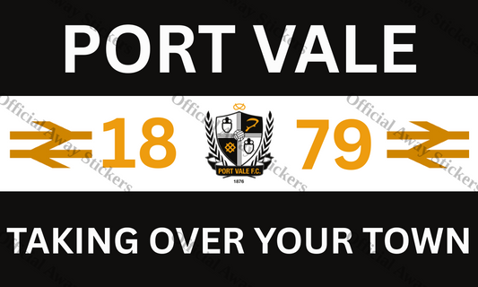 Port Vale Taking Over Your Town 3 Sections
