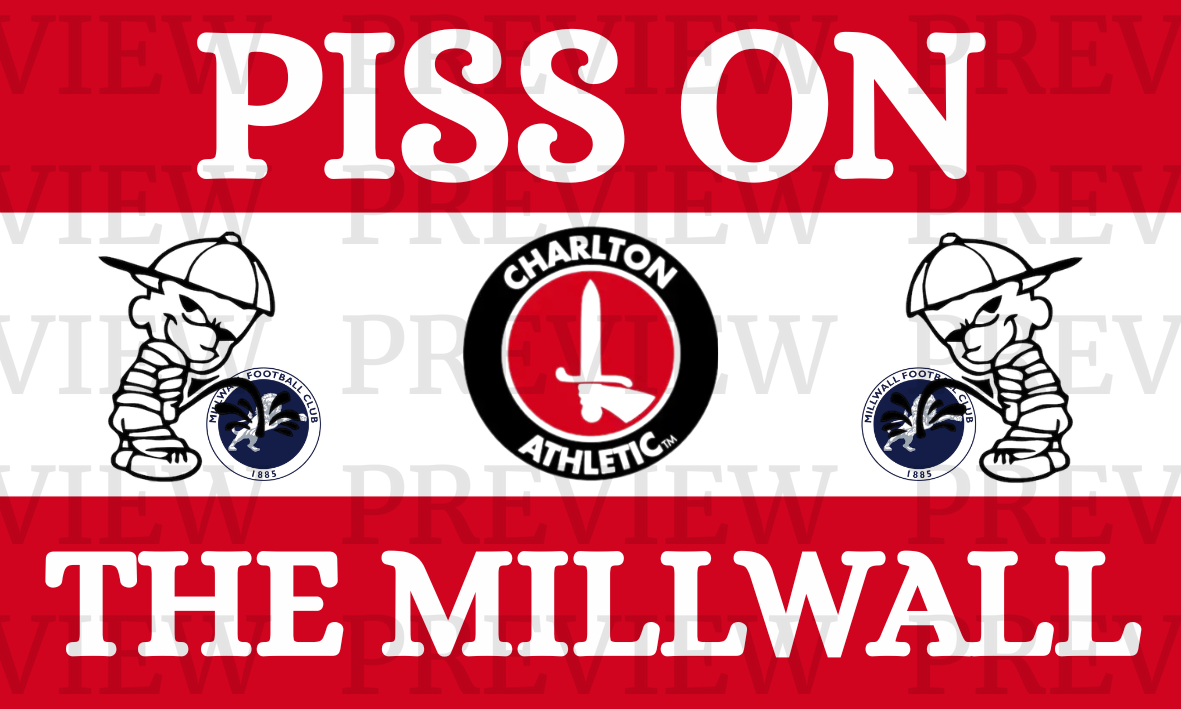 Charlton Piss On 3 Sections