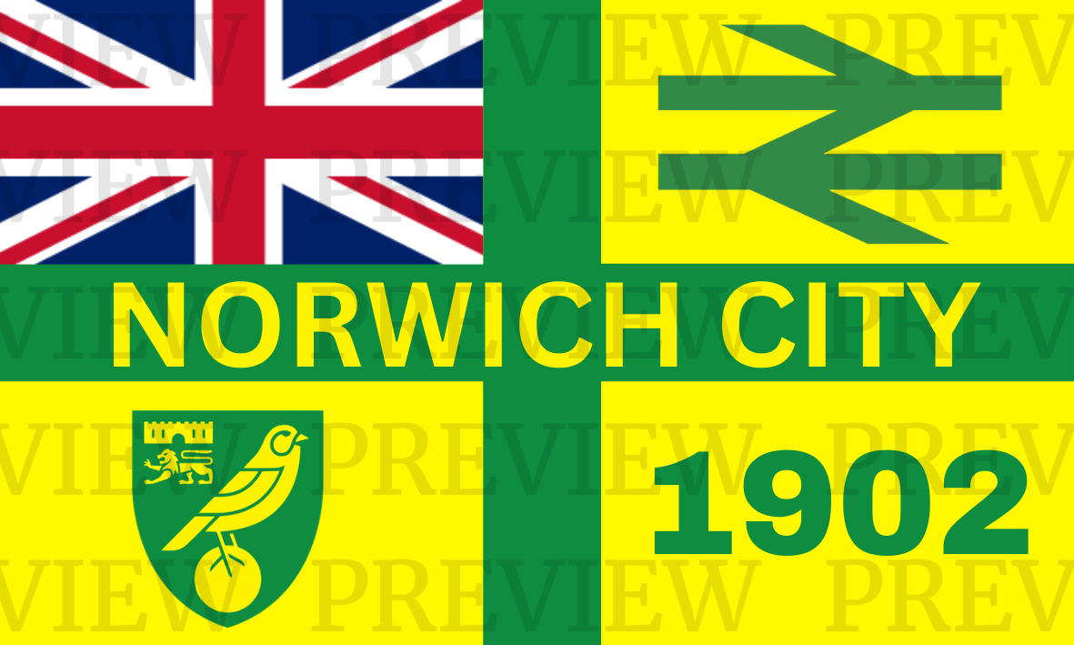 Norwich City St George's Yellow & Green