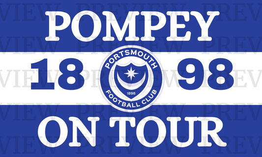 Portsmouth Pompey On Tour 3 Sections