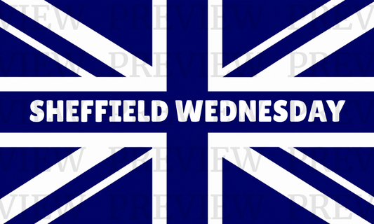 Sheffield Wednesday Union Jack Blue