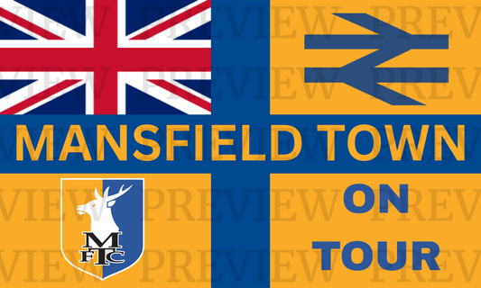 Mansfield Town St George's Yellow & Blue
