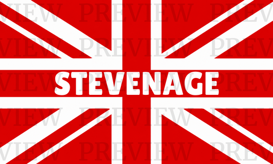 Stevenage Union Jack Red