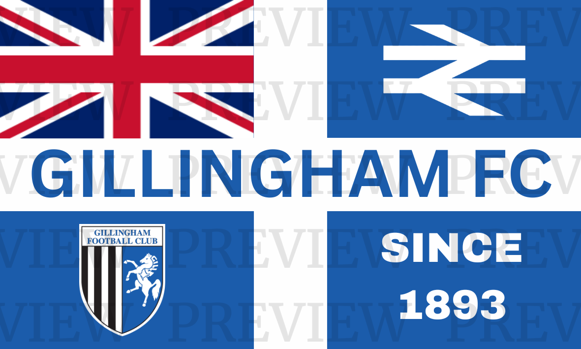 Gillingham St George's White & Blue