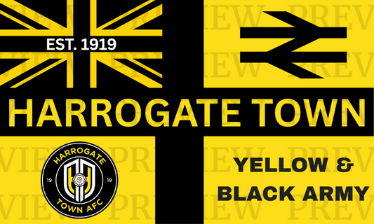 Harrogate St George's Yellow & Black
