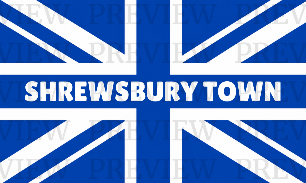 Shrewsbury Union Jack Blue