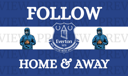 Everton Follow Home & Away