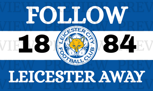 Follow Leicester Away 3 Sections