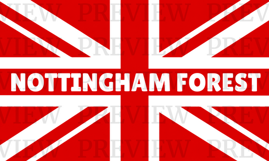 Nottingham Forest Union Jack Red