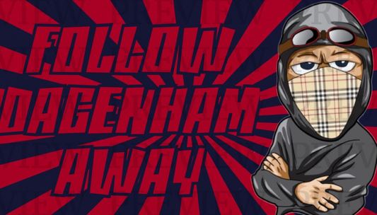 Follow Dagenham Away Cartoon