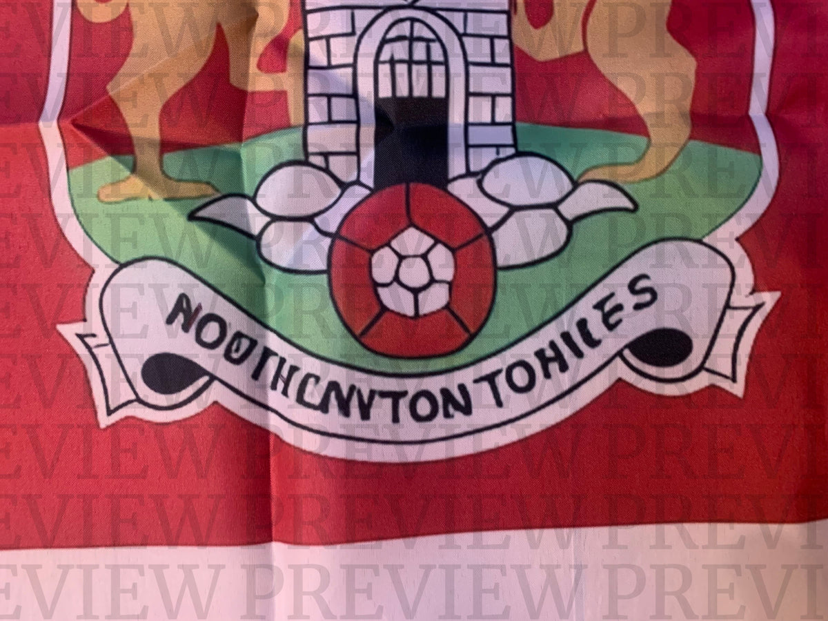 Northampton Town (Printing Error) 5x3ft