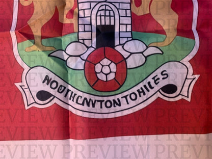 Northampton Town (Printing Error) 5x3ft