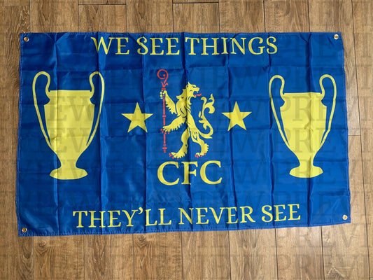 Chelsea We See Things They’ll Never See 5x3ft