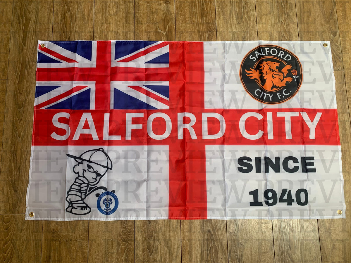 Salford City St George 5x3ft