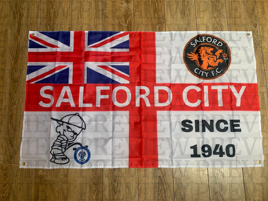 Salford City St George 5x3ft